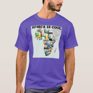 Camiseta Continente de África - Linda Alô Mama África