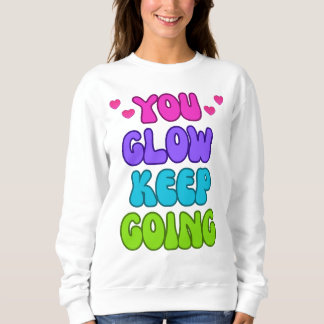 Camiseta Continua a brilhar - Design brilhante e inspirador