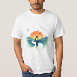 Camiseta Continua Vintage Road Journey Tee