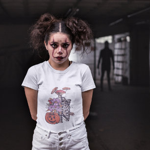 Camiseta Continuando Vivo, Matando Famílias de Halloween