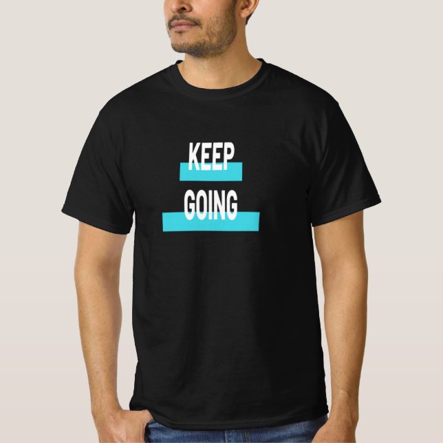 Camiseta Continuar - Motivacional (Frente)
