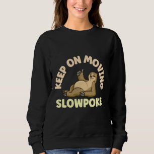 Camiseta Continuar Movendo Lente Lenta
