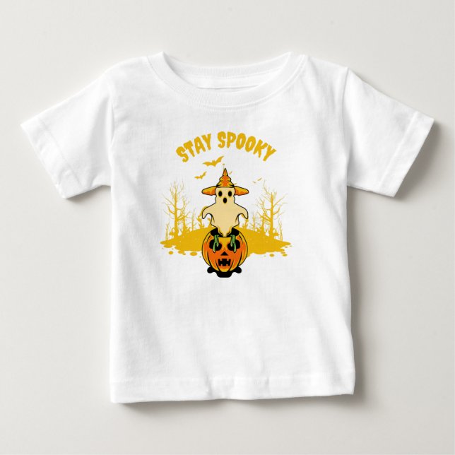 Camiseta Continue assustador  (Frente)