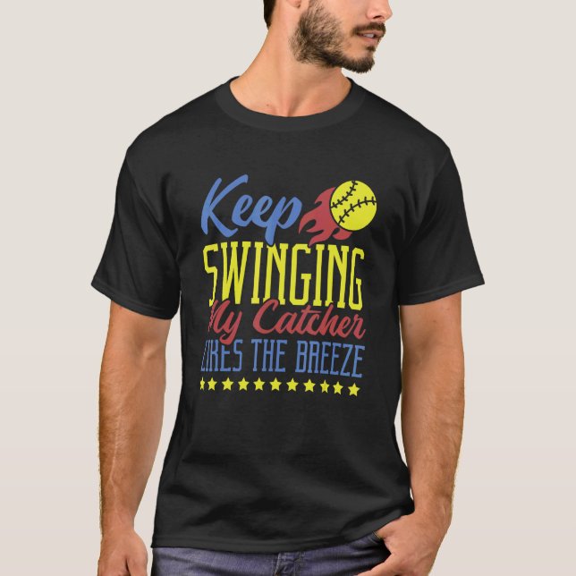 Camiseta Continue Balançando Meu Receptor Gosta Da Brisa So (Frente)