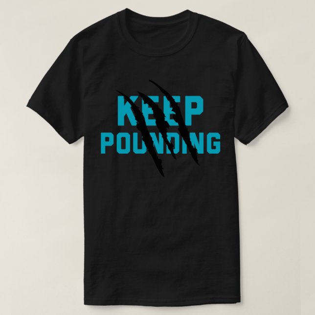 Camiseta Continue batendo - Carolina Panthers Classic T-Shi (Frente do Design)