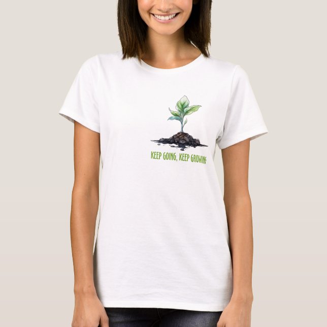 Camiseta Continue, continue crescendo (Frente)