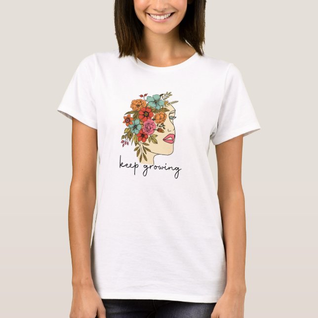 Camiseta Continue crescendo (Frente)