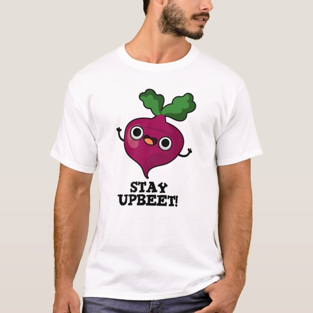 Camiseta Continue Engraçado, Veggie Beet Pun (Frente)