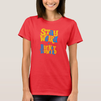Camiseta Continue Estranho