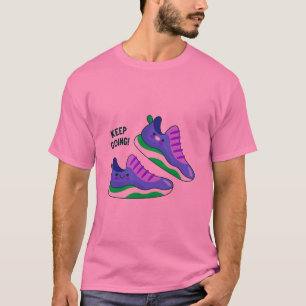 Camiseta Continue indo para o Kicks Tee