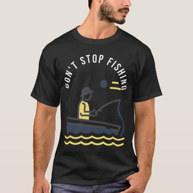 Camiseta Continue lançando, continue esperando. O maior est (Frente)