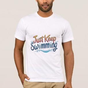 Camiseta Continue nadando
