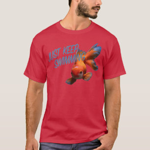 Camiseta Continue nadando