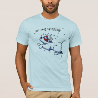 Camiseta Continue Nadando