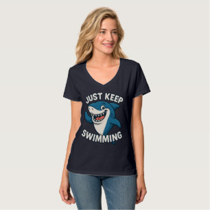 Camiseta Continue nadando
