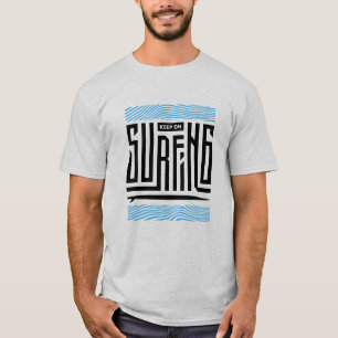 Camiseta Continue navegando no surf Surfboat Summer Beach V