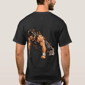 Camiseta Continue o design do treino