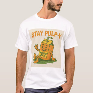 Camiseta Continue Pulp-y - Teto de Suco Retro