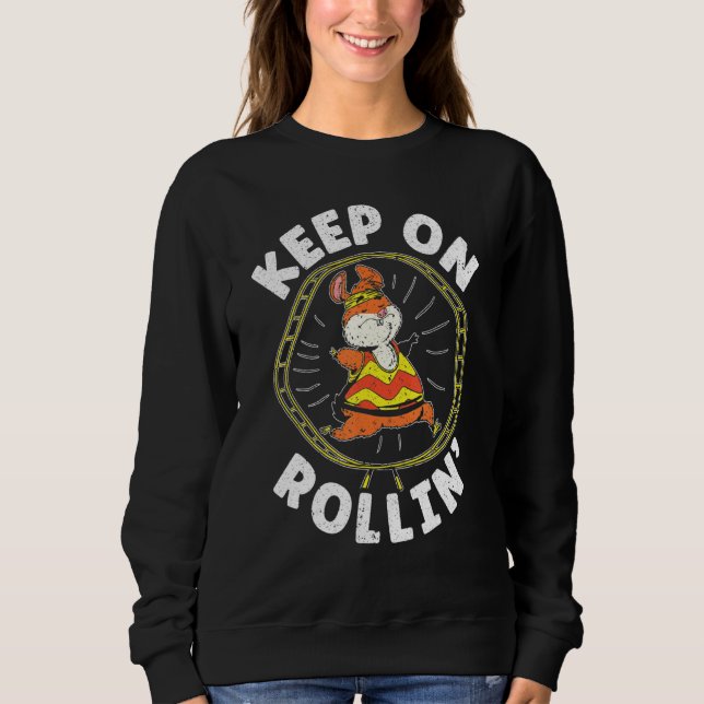 Camiseta Continue Rolando Dono de Hamster Roedor Fofinho Pe (Frente)