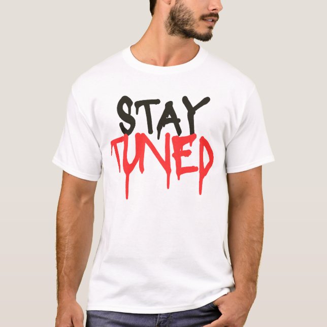 Camiseta continue sintonizado (Frente)