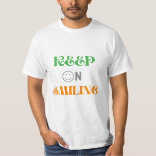 Camiseta Continue sorrindo