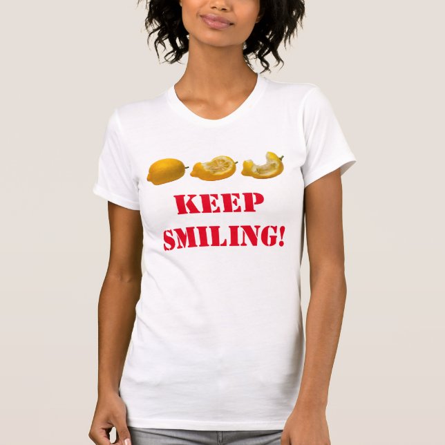 Camiseta Continue sorrindo (Frente)