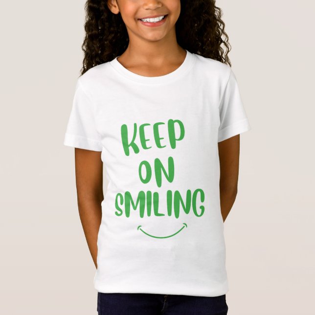 Camiseta Continue sorrindo (Frente)