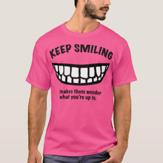 Camiseta Continue sorrindo