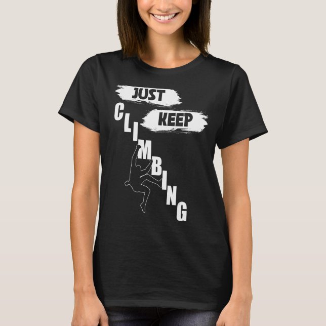 Camiseta Continue Subindo Apenas Continue Subindo (Frente)