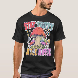 Camiseta Continue Tripudo Pequeno Hippie Amante de Cogumelo