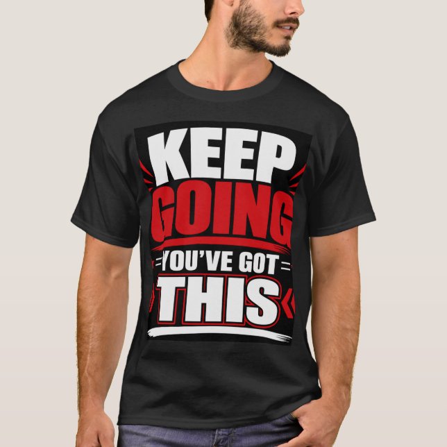 Camiseta Continue Você Consegue (Frente)