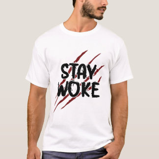 Camiseta Continue Woke Freddy Scary Nursery Rhyme Graphic