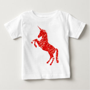 Camiseta Conto de fadas criatura mitológica unicórnio