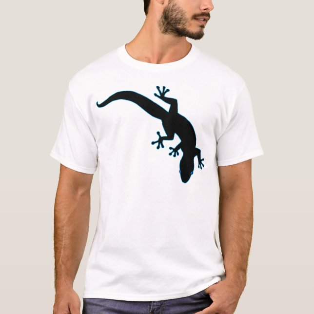 Camiseta Contorno Azul GECKO (Frente)
