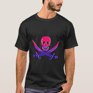 Camiseta Contorno das Cores do Sinalizador BI-rate Jolly Ro