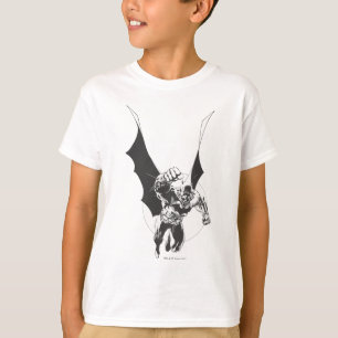 Camiseta Contorno de Batman Moon