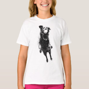 Camiseta Contorno de voo calmo