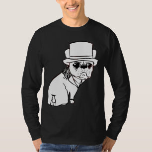 Camiseta Contorno do Duke Bulldog Francês