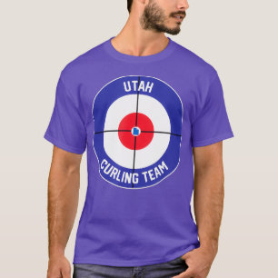 Camiseta Contorno do Estado UT do Rock Sweep Team de Curlin