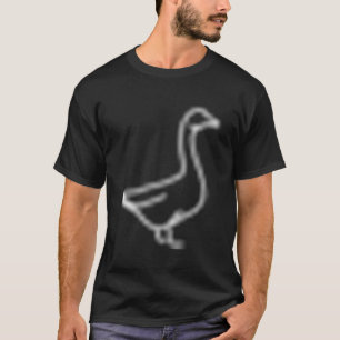 Camiseta Contorno do Ícone do Patch da Linha do Crachá