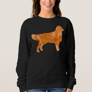 Camiseta Contorno do ouro Retriever