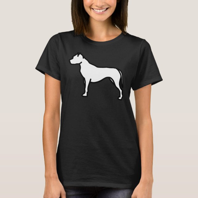 Camiseta Contorno Pitbull (Frente)