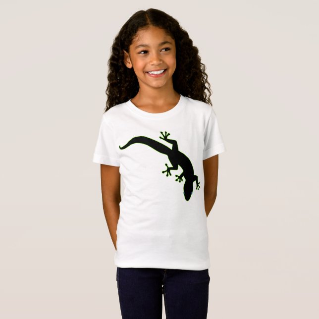 Camiseta Contorno Verde GECKO (Frente Completa)