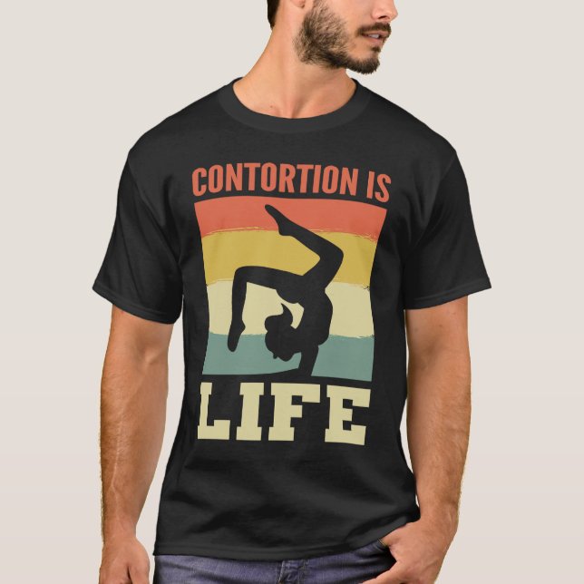 Camiseta Contorsão é o Life Entertainer (Frente)