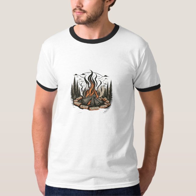 Camiseta Contos de Campfire (Frente)