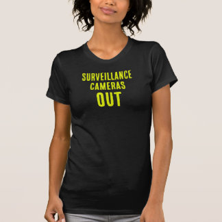 Camiseta Contra Câmeras de Vigilância de Mulheres