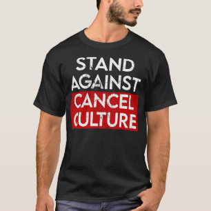 Camiseta Contra Cancelar a Cultura