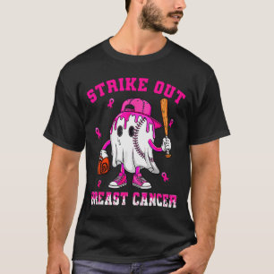 Camiseta Contra o Câncer de Mama Menino Beisebol G