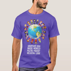 Camiseta Contra o racismo política Direitos humanos igualda