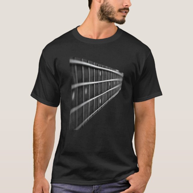 Camiseta Contrabaixo Premium de Músico (Frente)